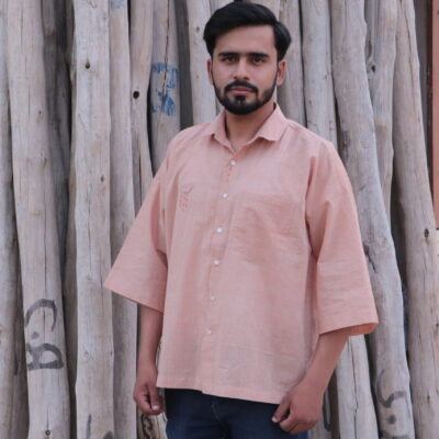 Khadi Cotton Shirt down shoulder